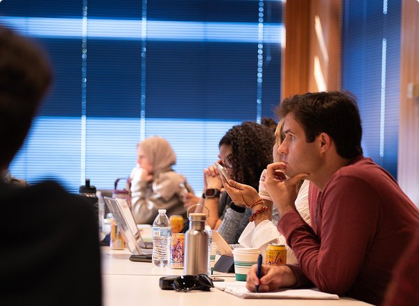 Students in academic setting